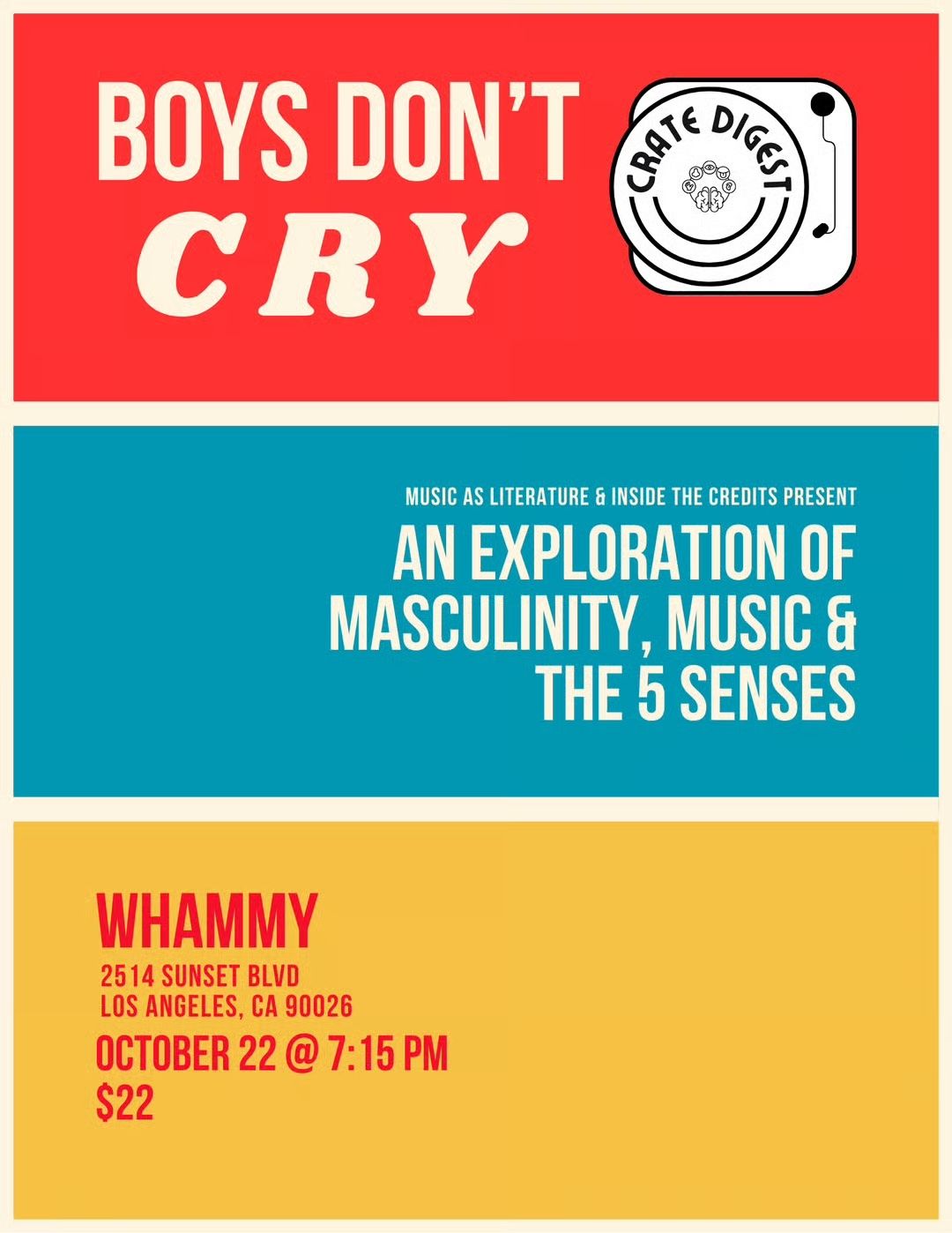 Crate Digest: Boys Don't Cry