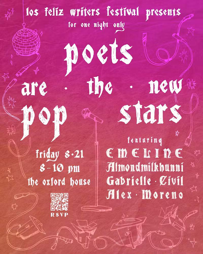 Los Feliz Writers Fest 2026: Poets Are The New Pop Stars