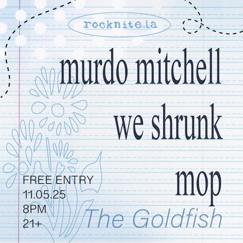 Murdo Mitchell / We Shrunk / Mop
