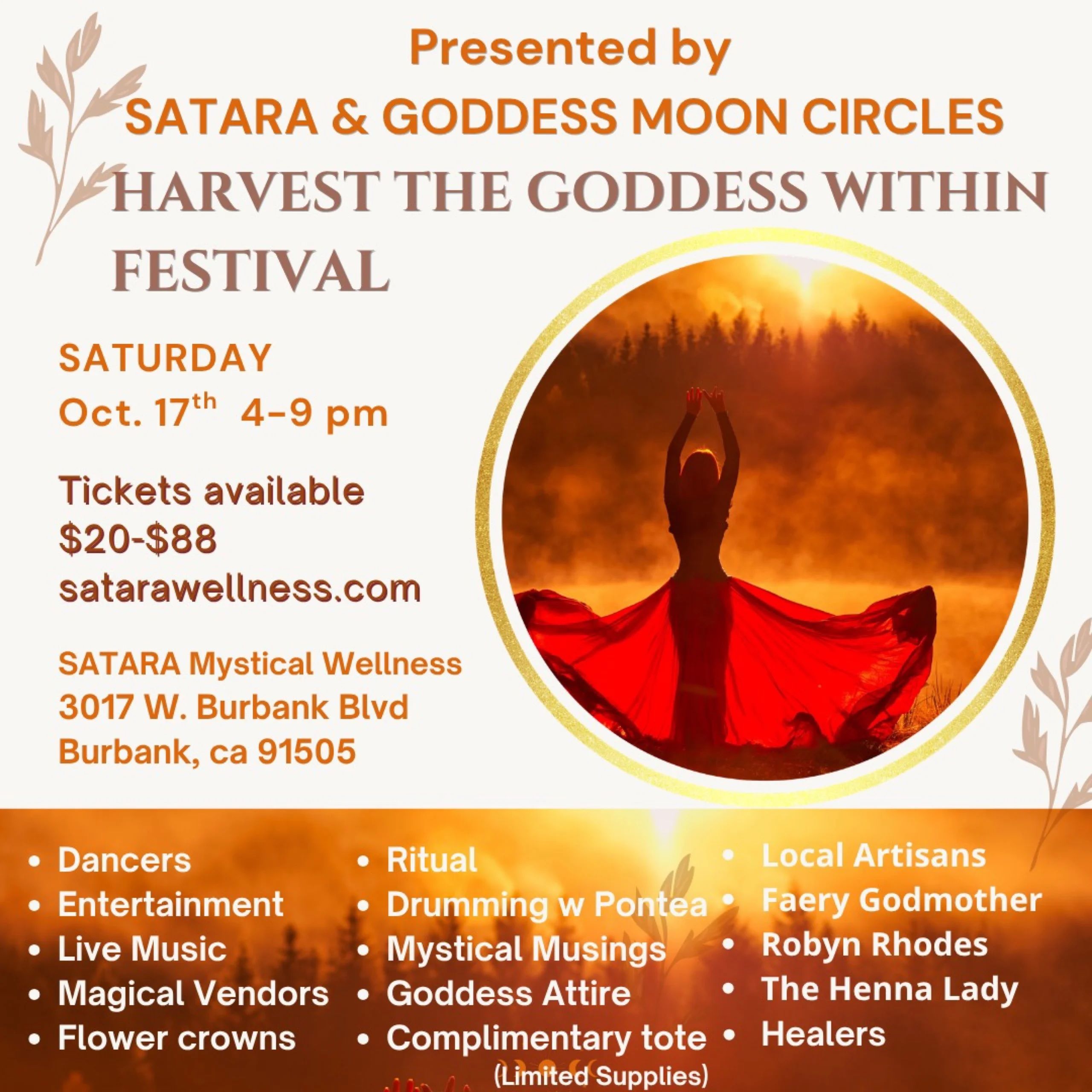 Harvest the Goddess Within Festival