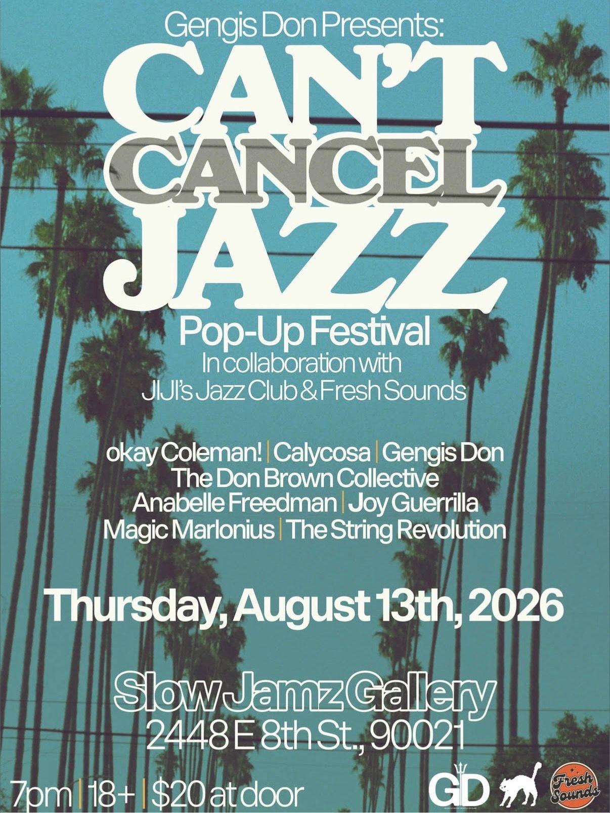 Can’t Cancel Jazz