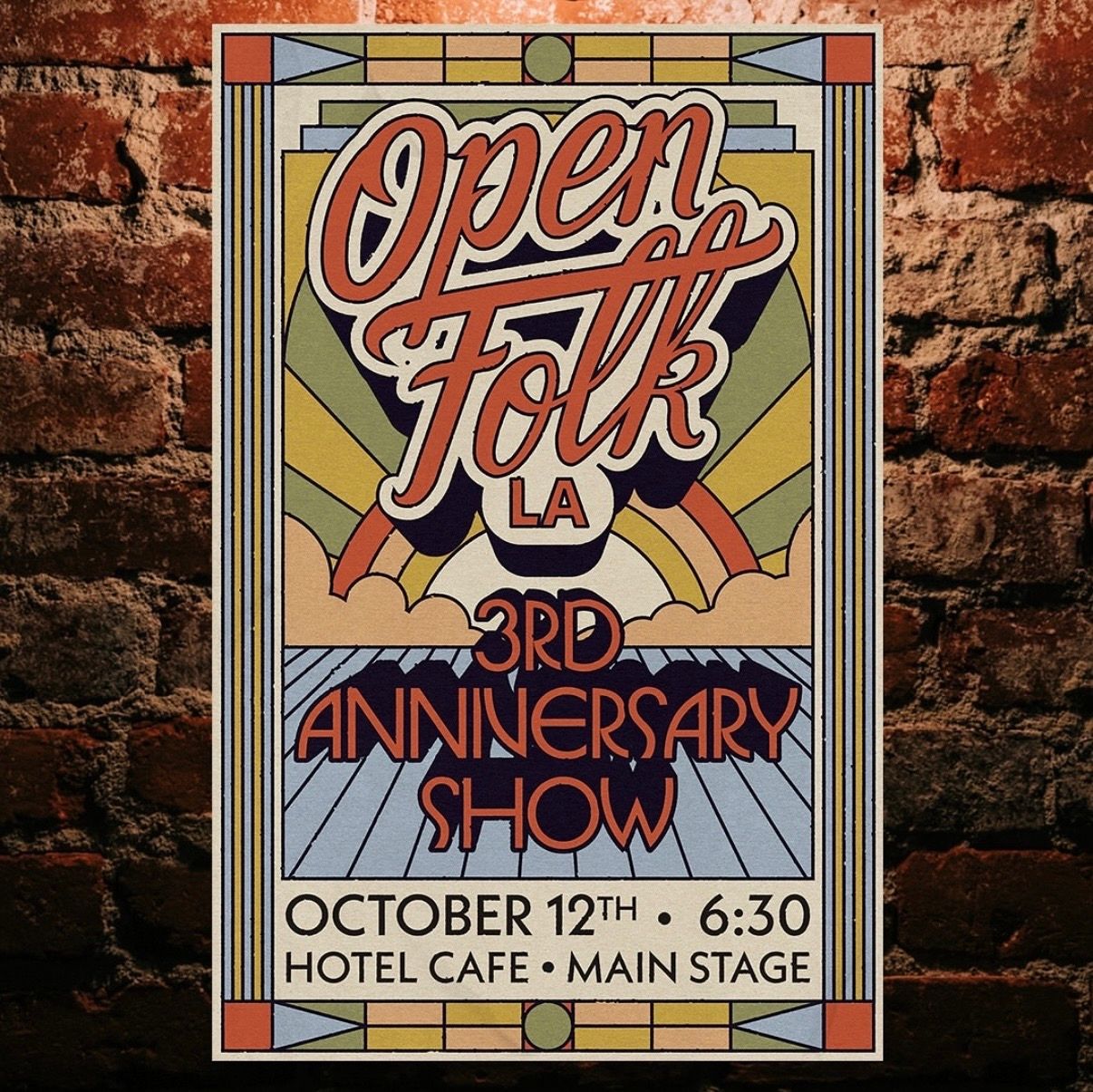 Open Folk LA 3rd Anniversary