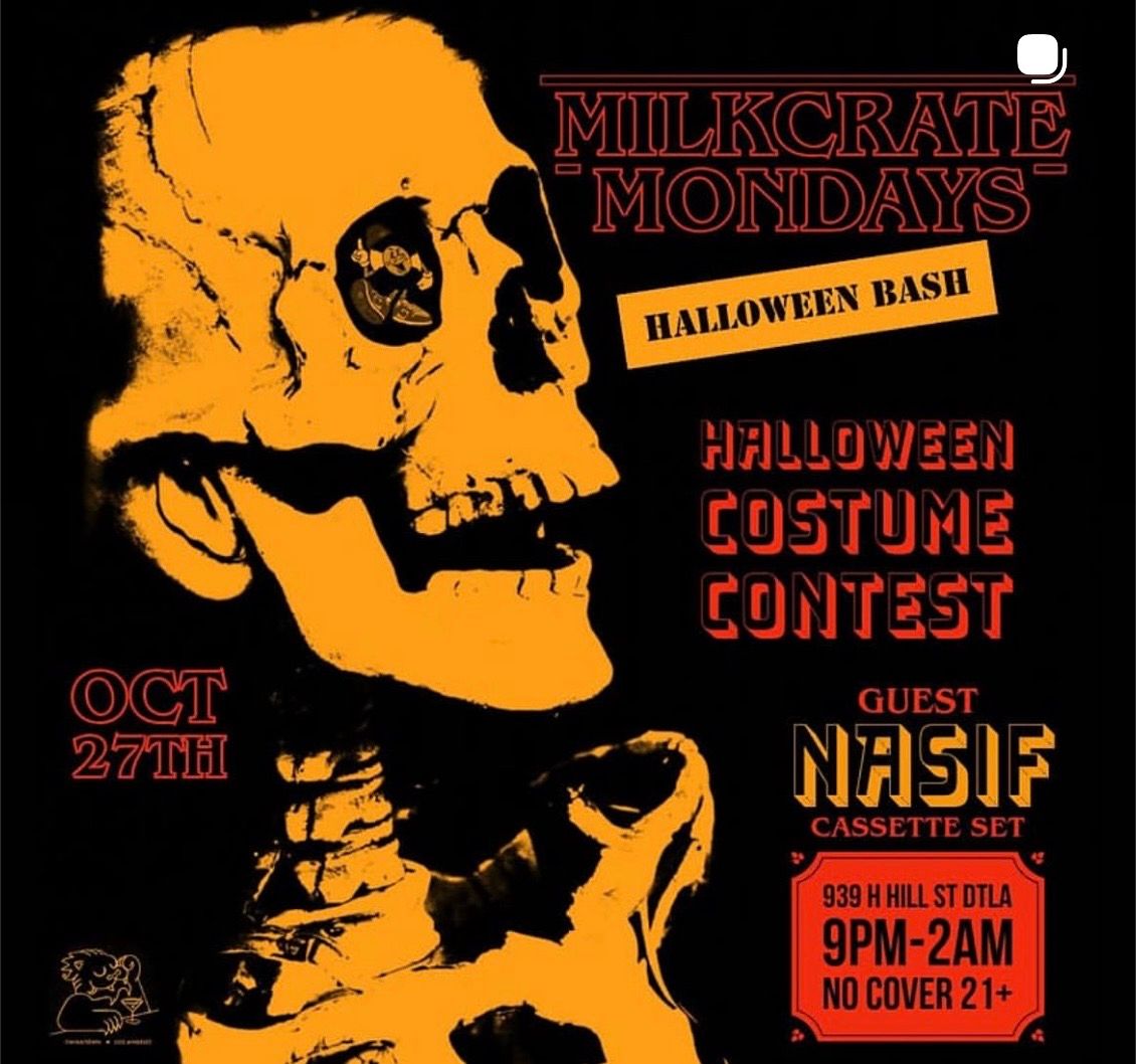 MilkCrate Mondays Halloween Bash