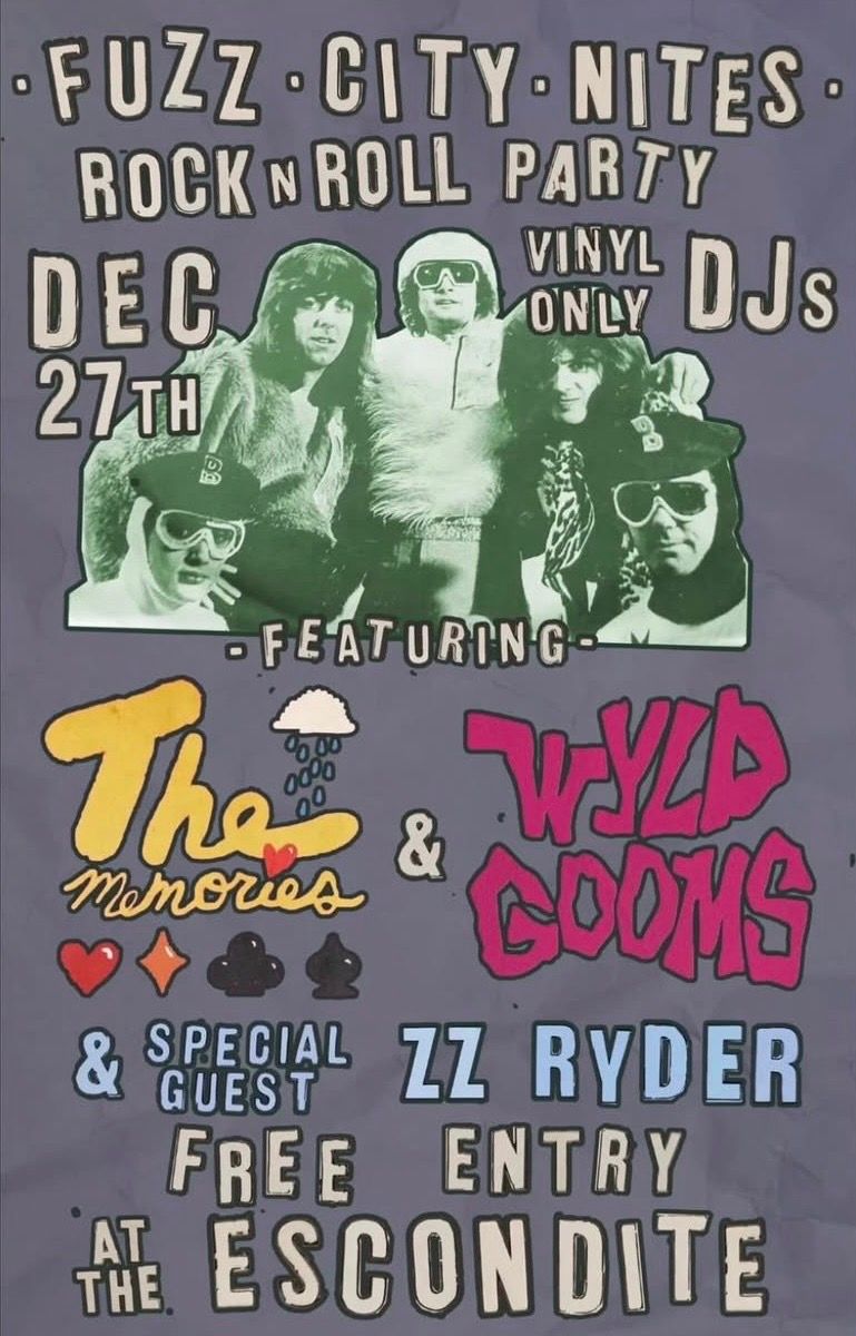 Fuzz City Nites Rock N’ Roll Party