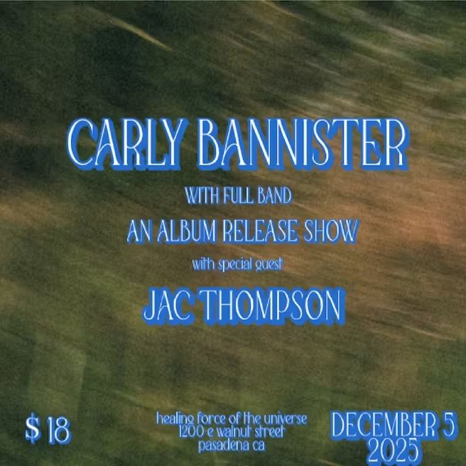 Carly Bannister / Jac Thompson