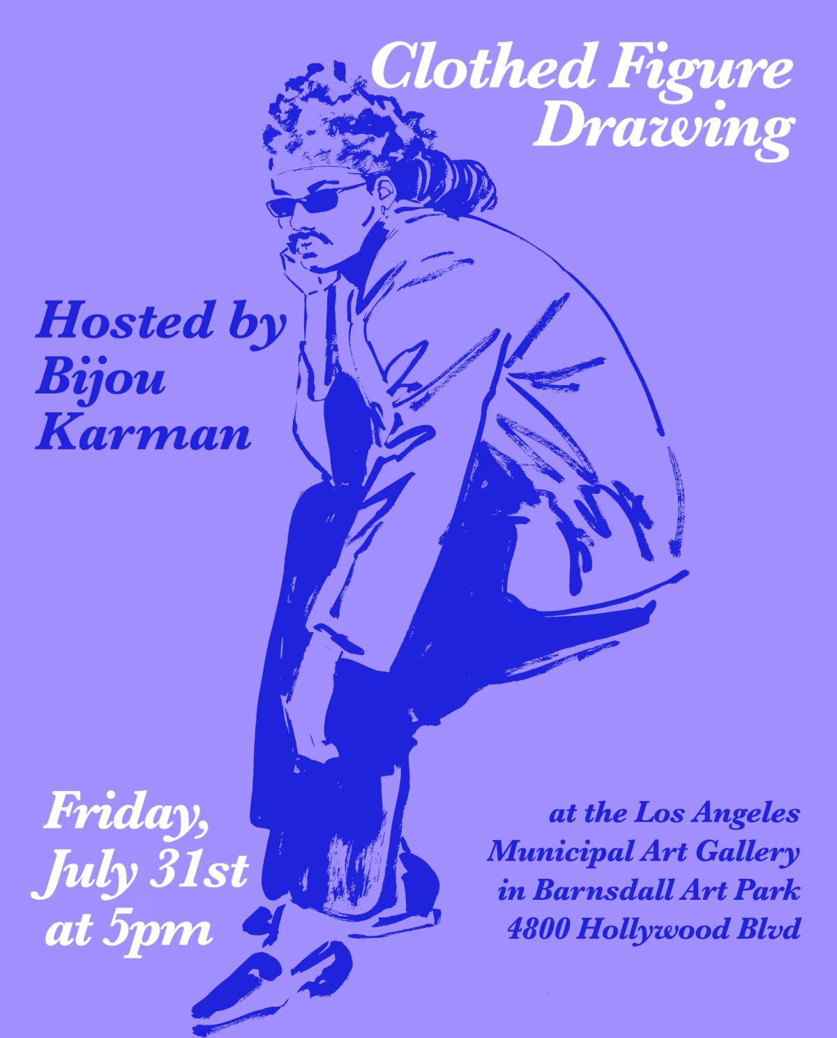 Barnsdall Art Night: Clothed Figure Drawing