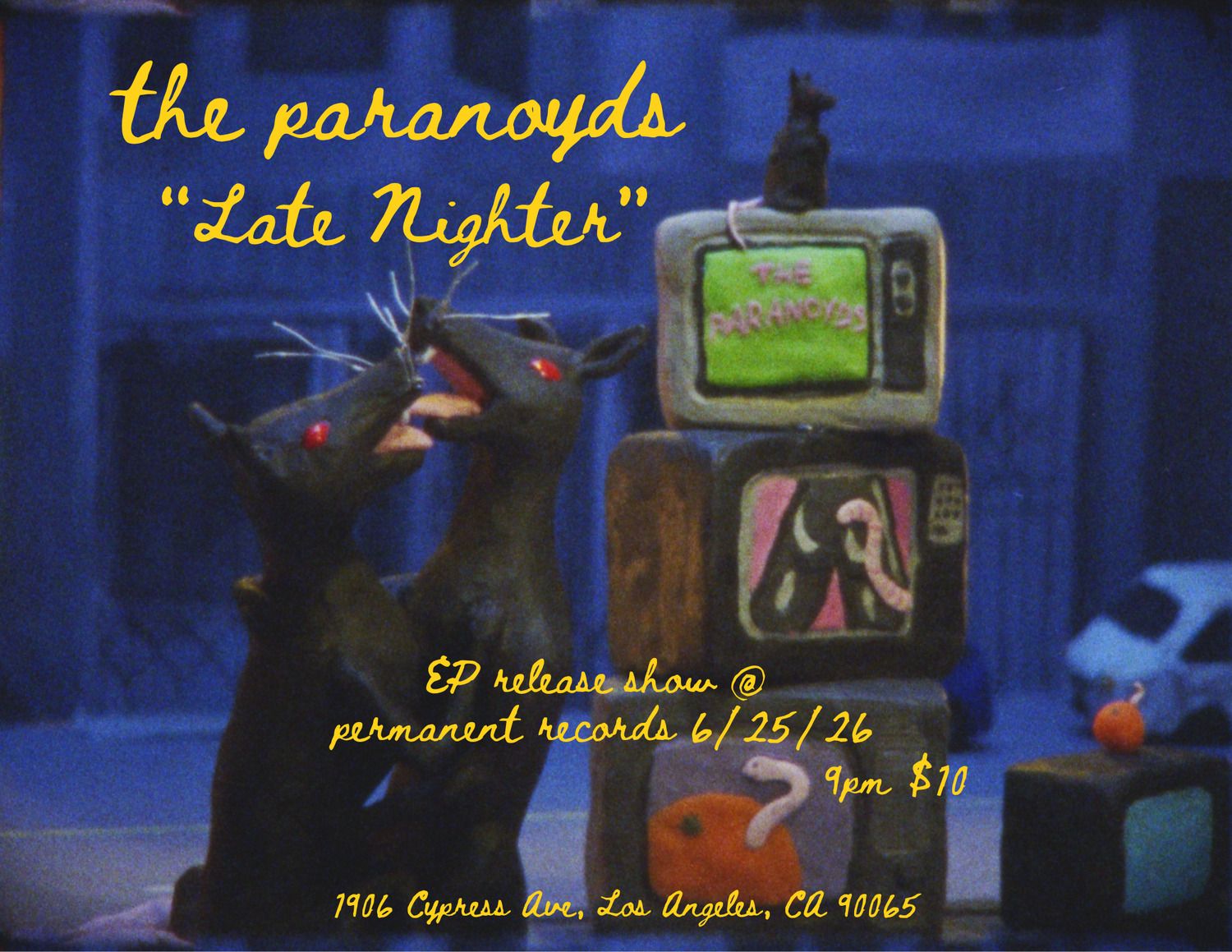 The Paranoyds EP Release Show