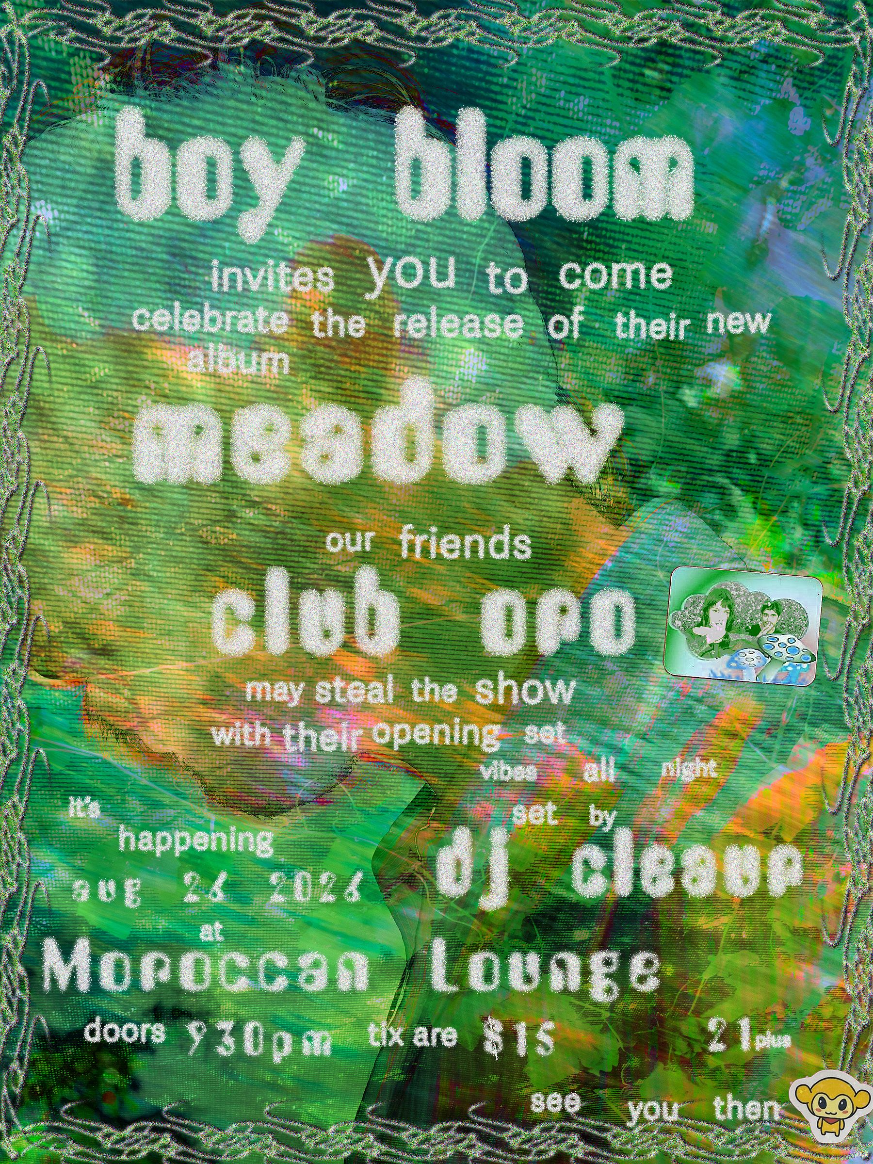 Boy Bloom / Ragamuffs / Club Oro