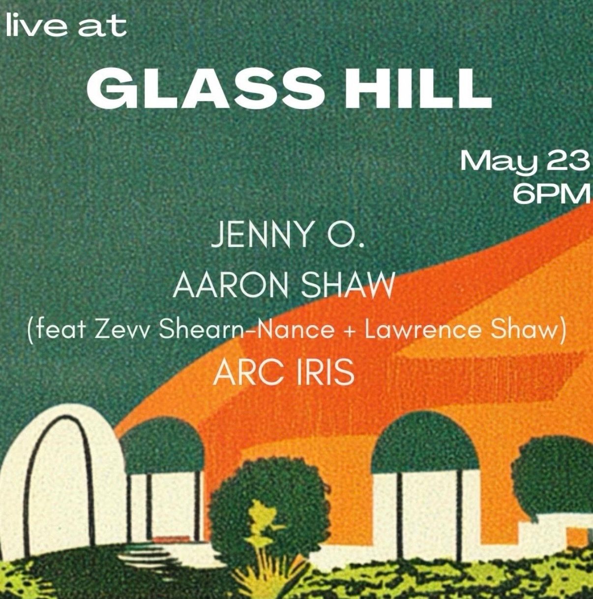 Jenny O. / Aaron Shaw / Arc Iris