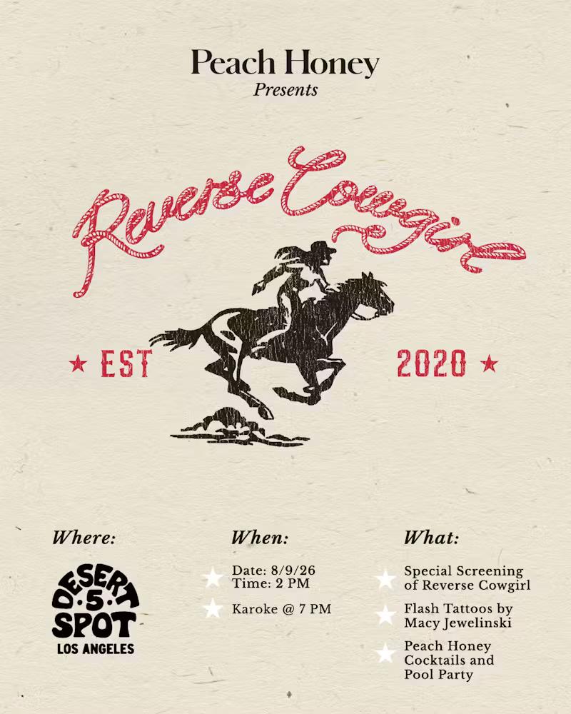 Reverse Cowgirl Launch Party