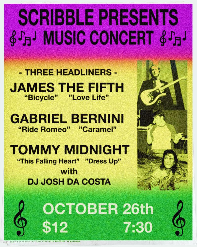 James the Fifth / Gabriel Bernini / Tommy Midnight