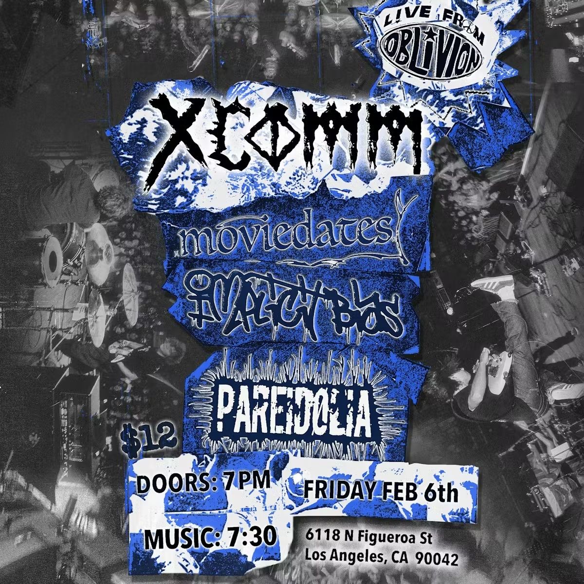 XCOMM / PAREIDØLIA / Implict Bias / Movie Dates