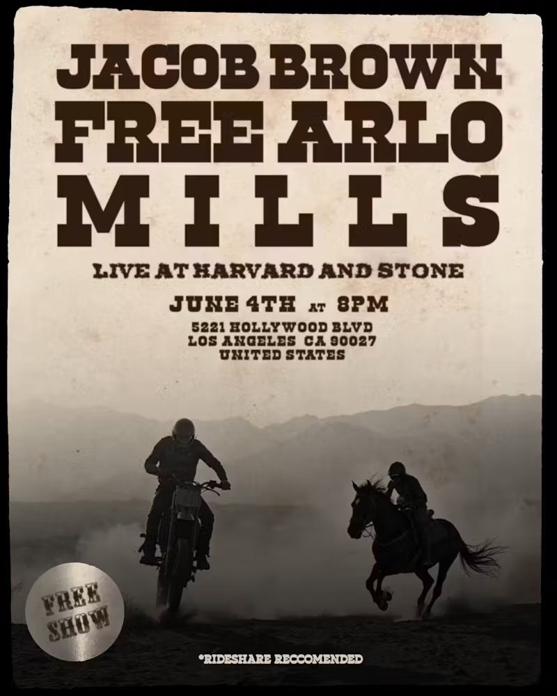 Mills / Free Arlo / Jacob Brown