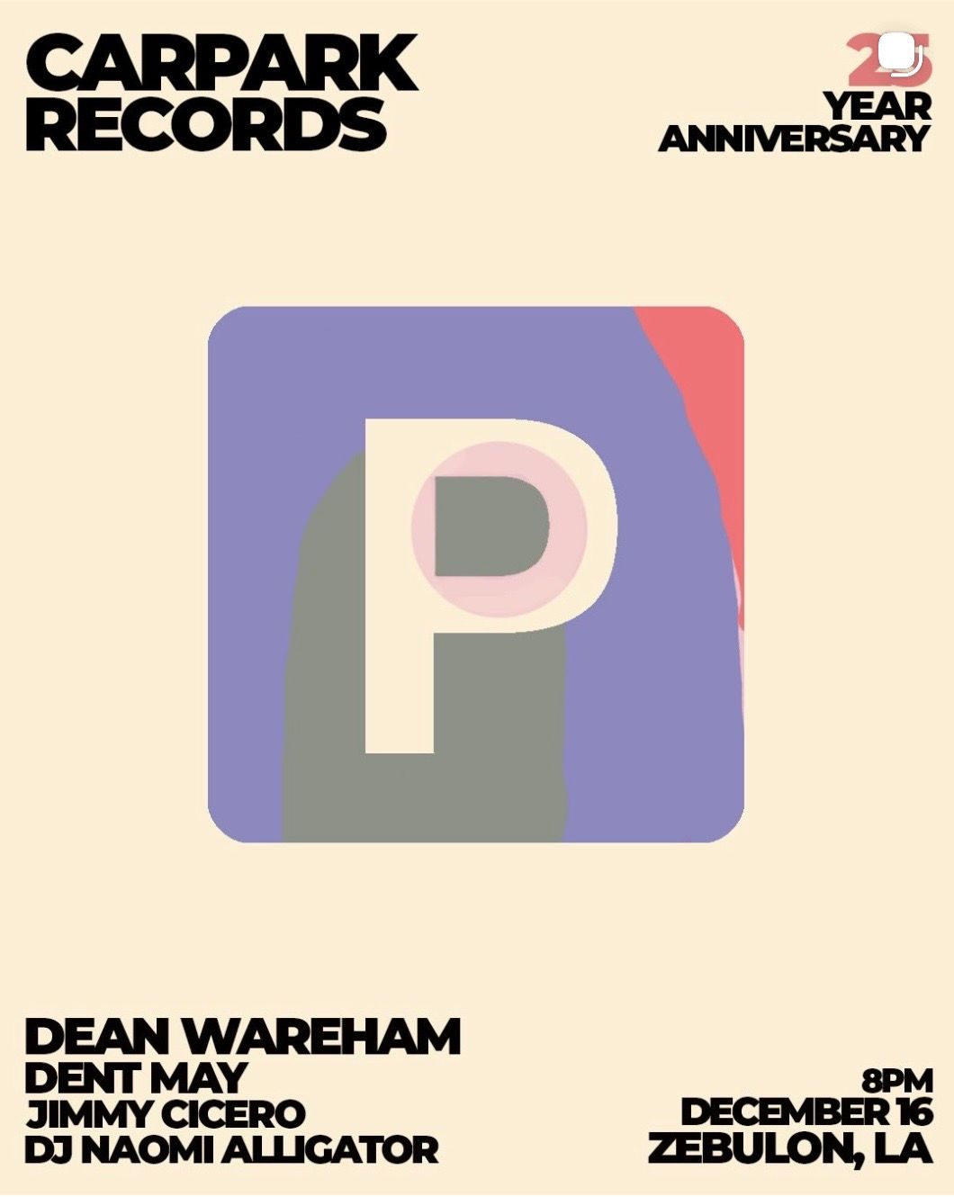 Carpark Records 25th Anniversary
