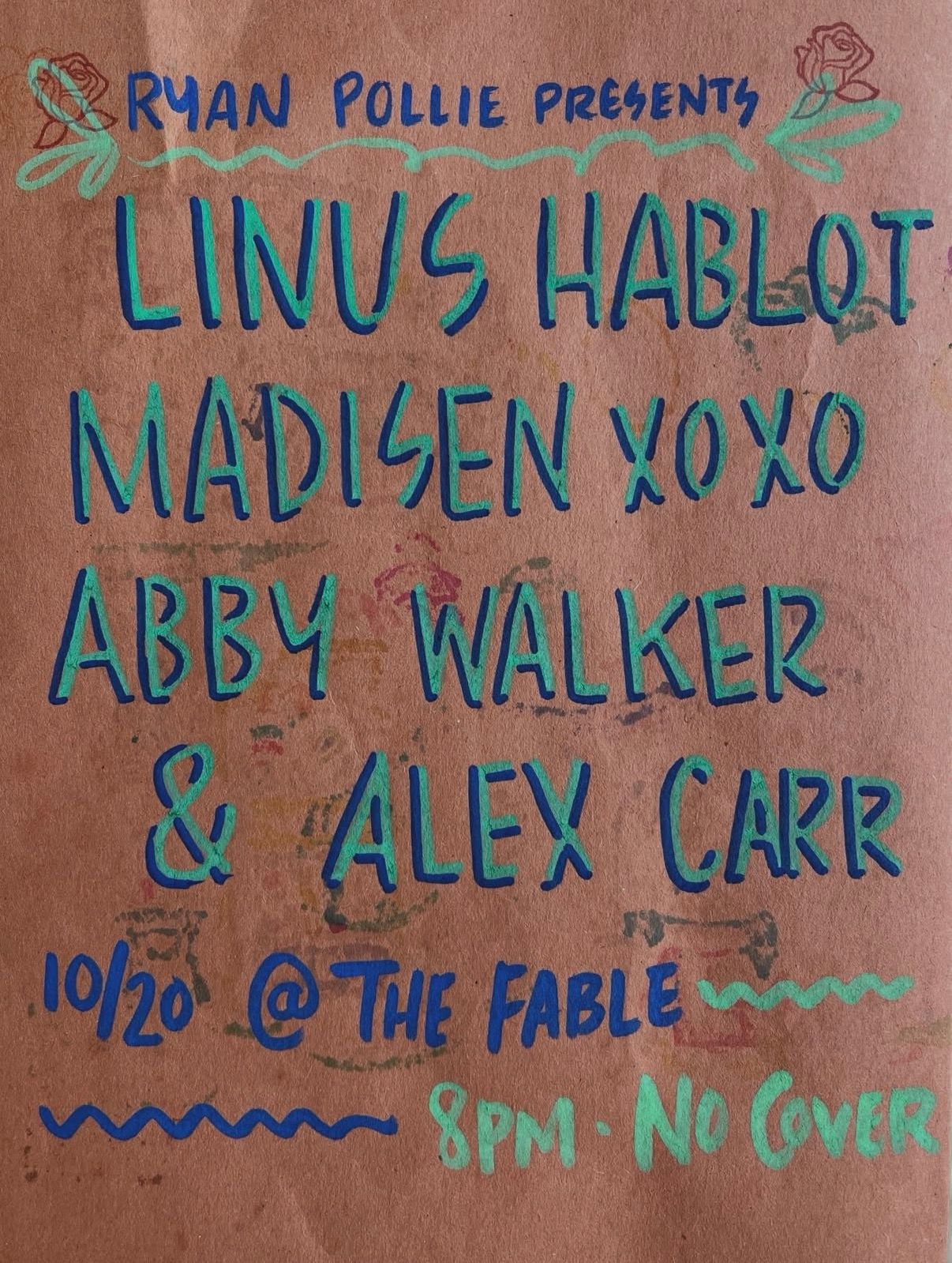 Linus Hablot / Madisen XO XO / Abby Walker & Alex Carr
