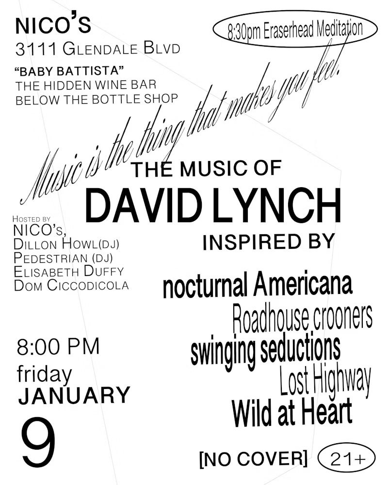 The Music of David Lynch