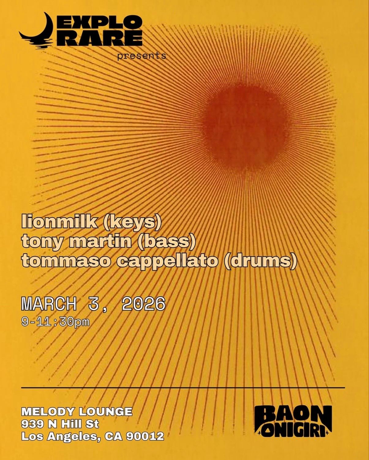 lionmilk (keyes) / tony martin (bass) / tommaso cappellato