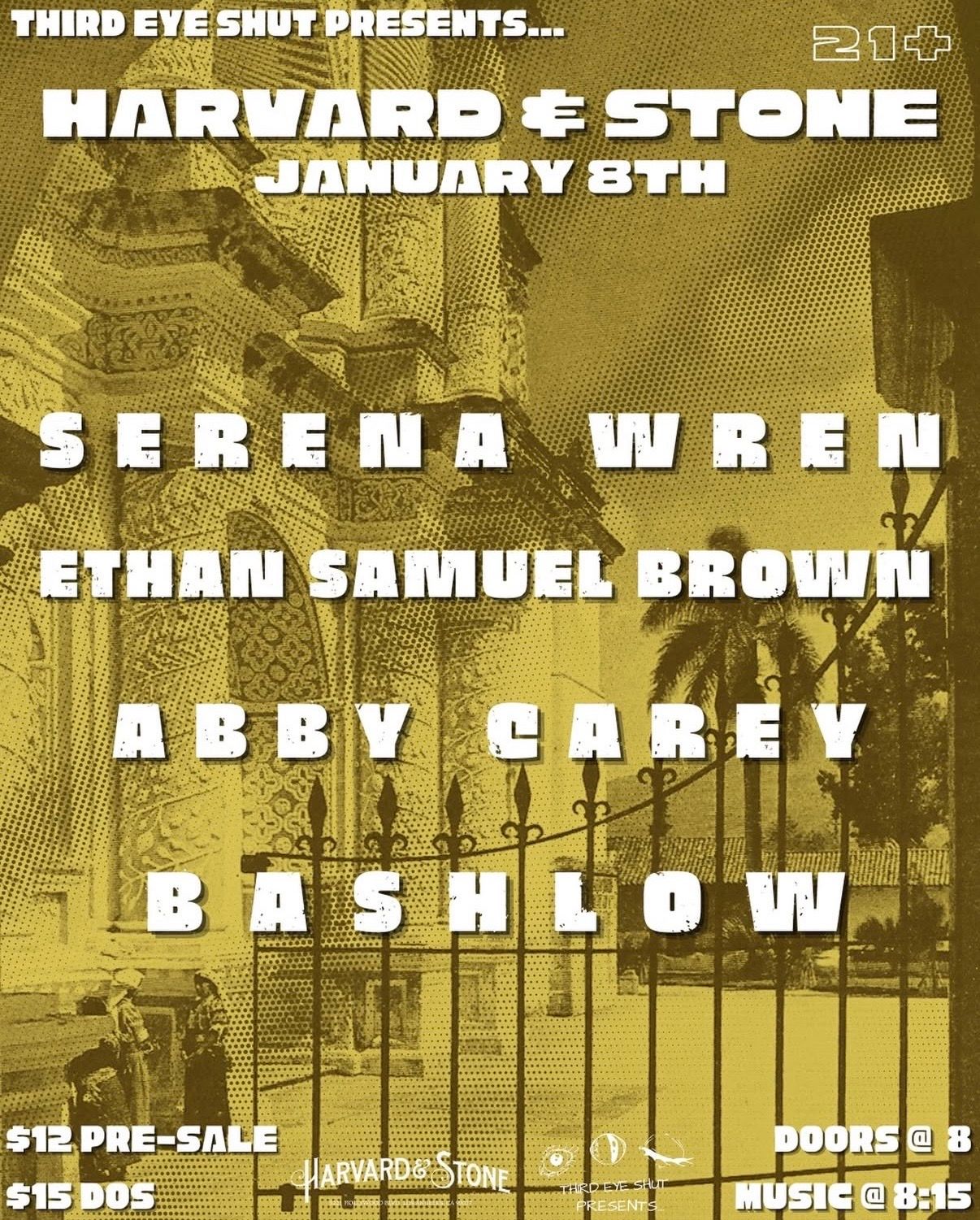 Serena Wren / Ethan Samuel Brown / Abby Carey / Bashlow