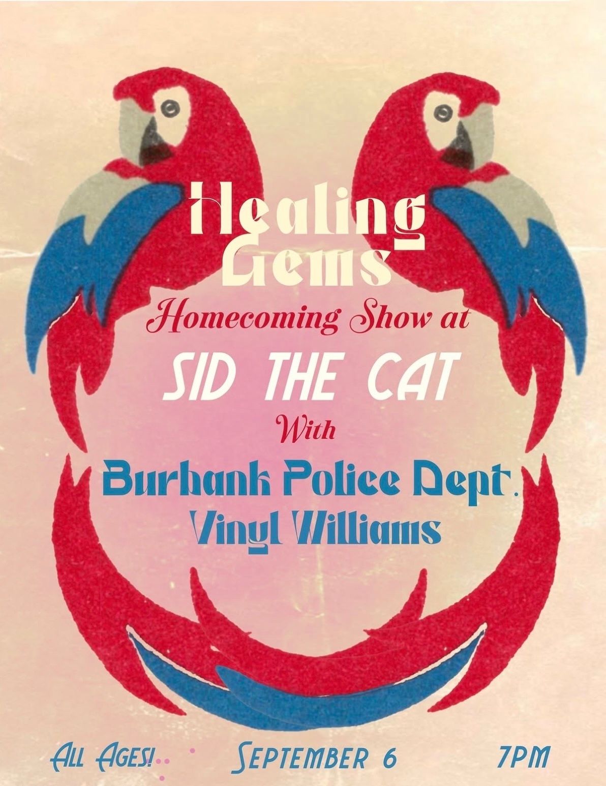 Healing Gems / Vinyl Williams / Burbank Police Dept.