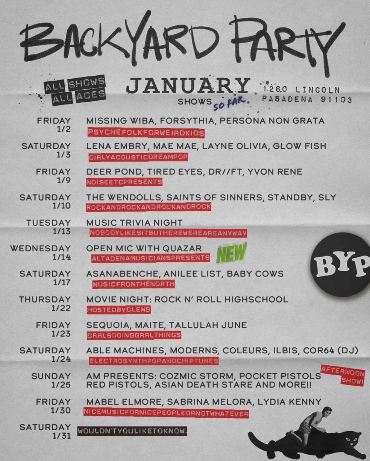 Sounds at Backyard Party