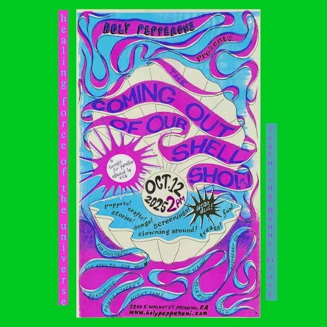 Holy Pepperoni: The Coming Out Of Our Shell Show