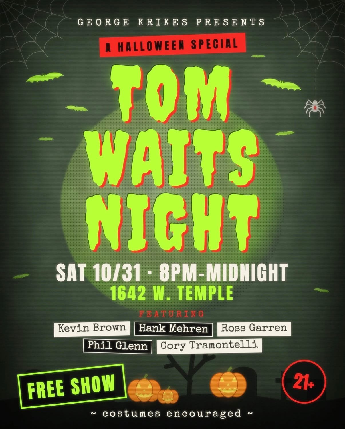 Tom Waits Nights