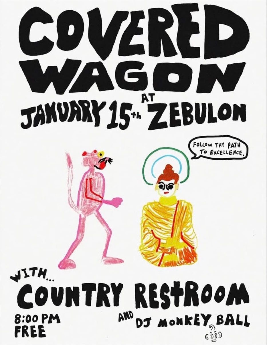 Covered Wagon / Country Restroom / DJ Monkey Ball