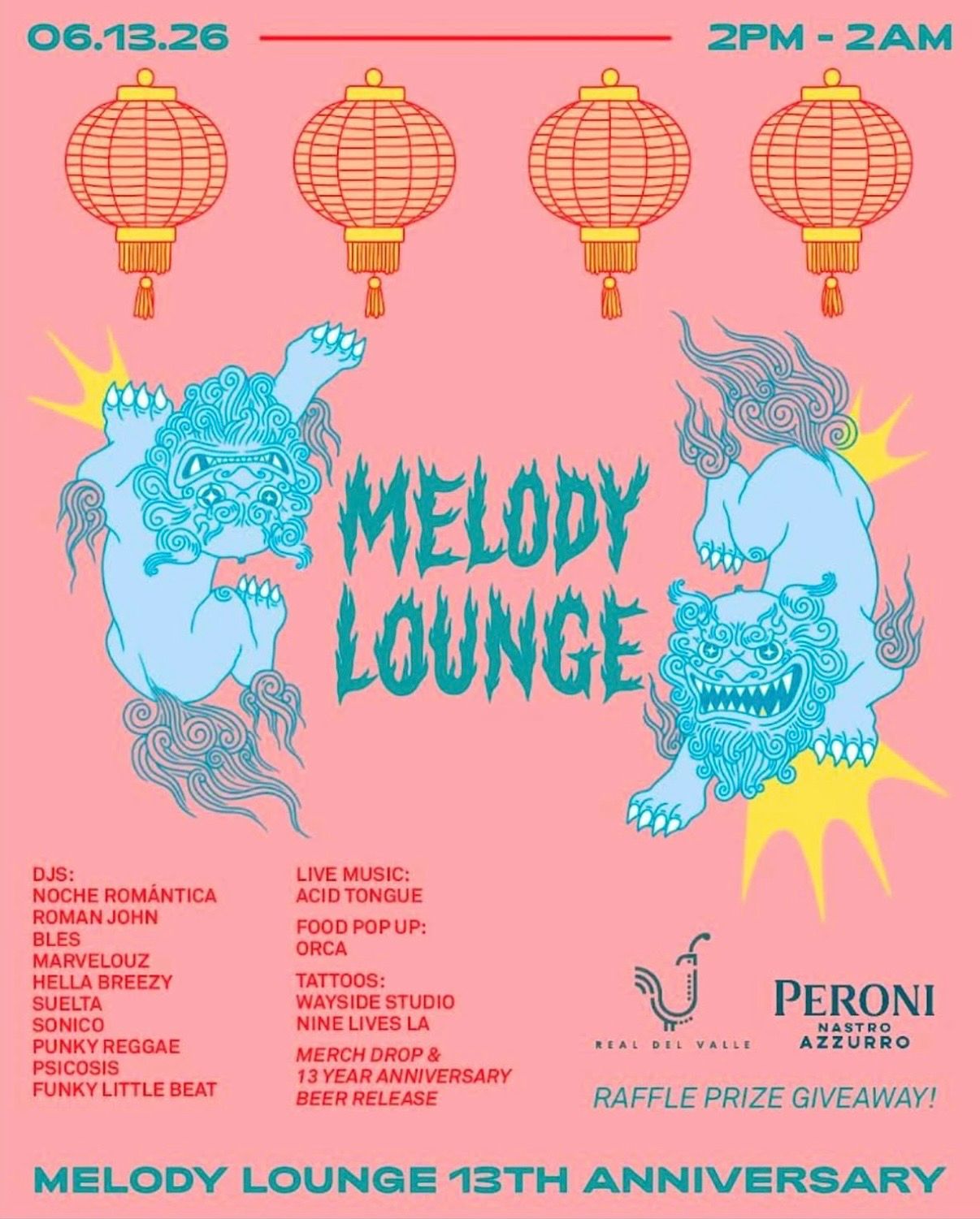 Melody Lounge 13th Anniversary
