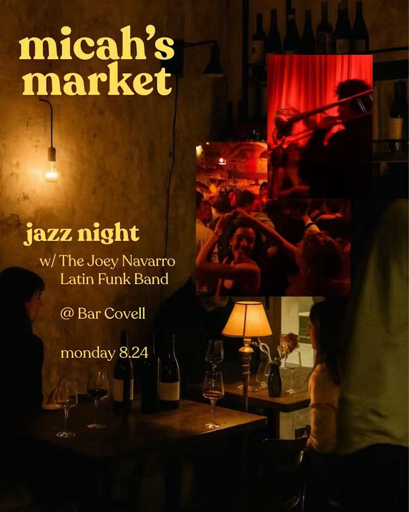 Micah's Market Jazz Night