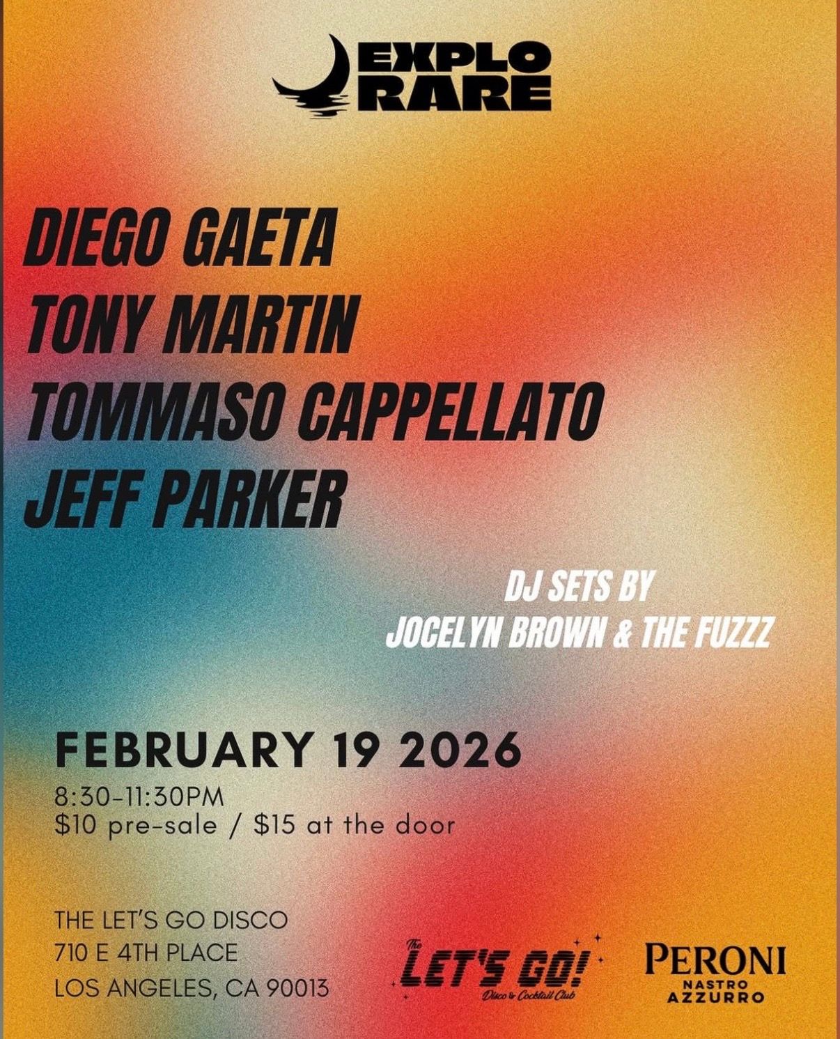 Diego Gaeta / Tony Martin / Tommaso Cappellato / Jeff Parker 