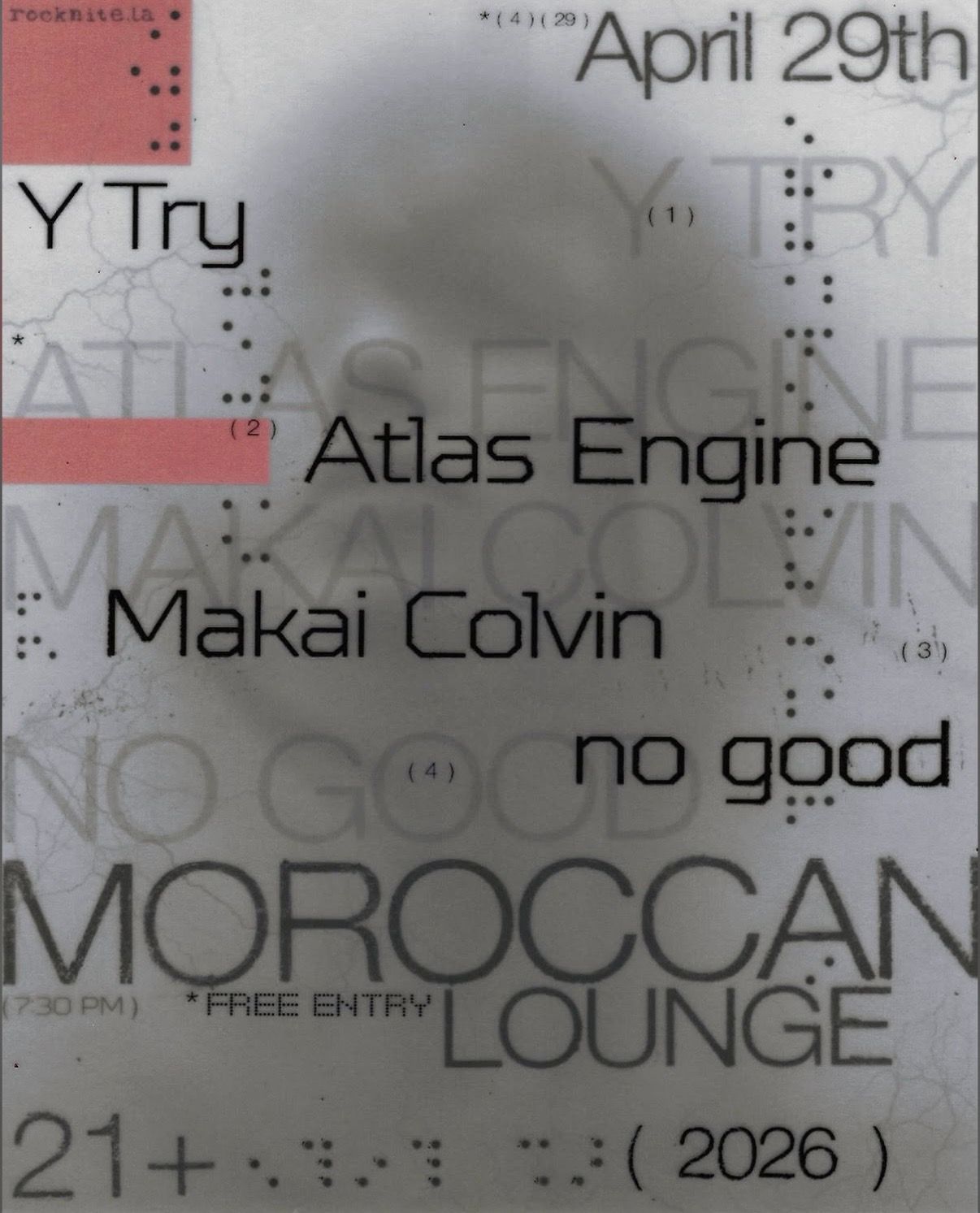 Y Try / Atlas Engine / Makai Colvin / No Good