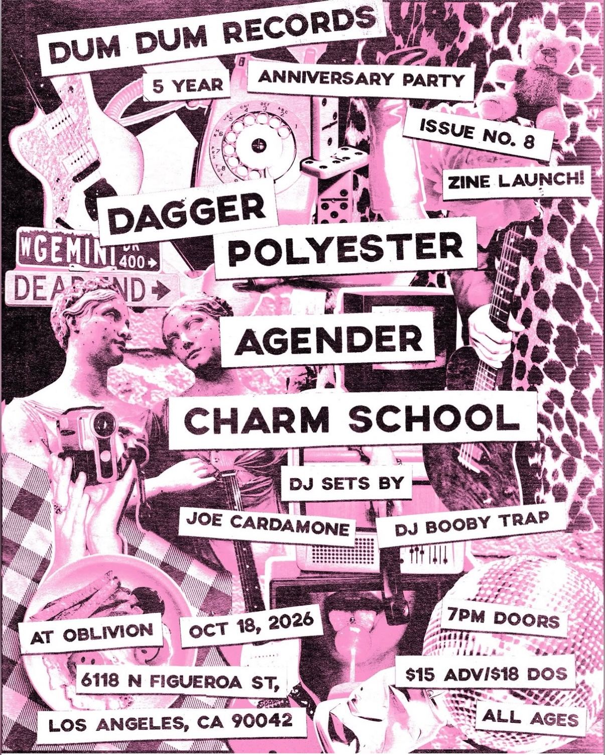 Dum Dum Records 5 Year Anniversary Party