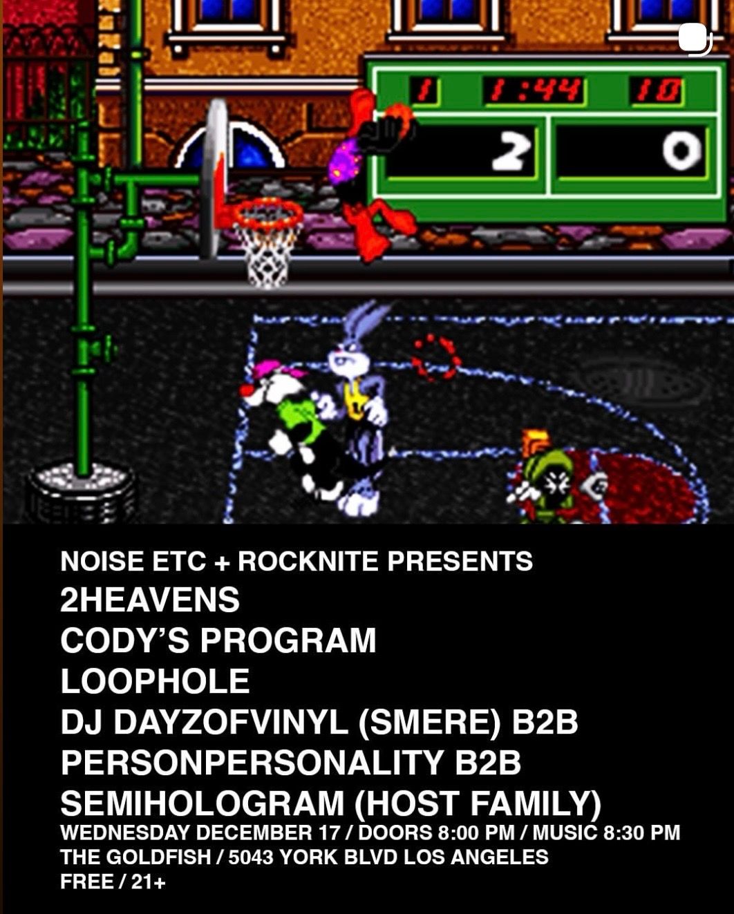 2heavens / Cody's Program / loophole