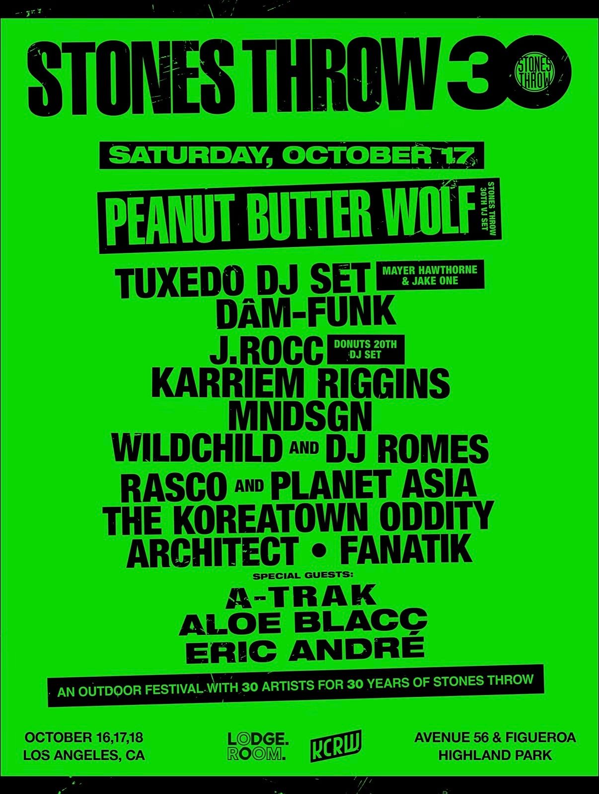 Stones Throw 30 (Day 2)