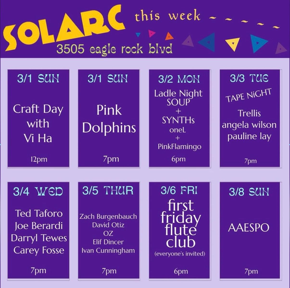 Sounds at SOLARC