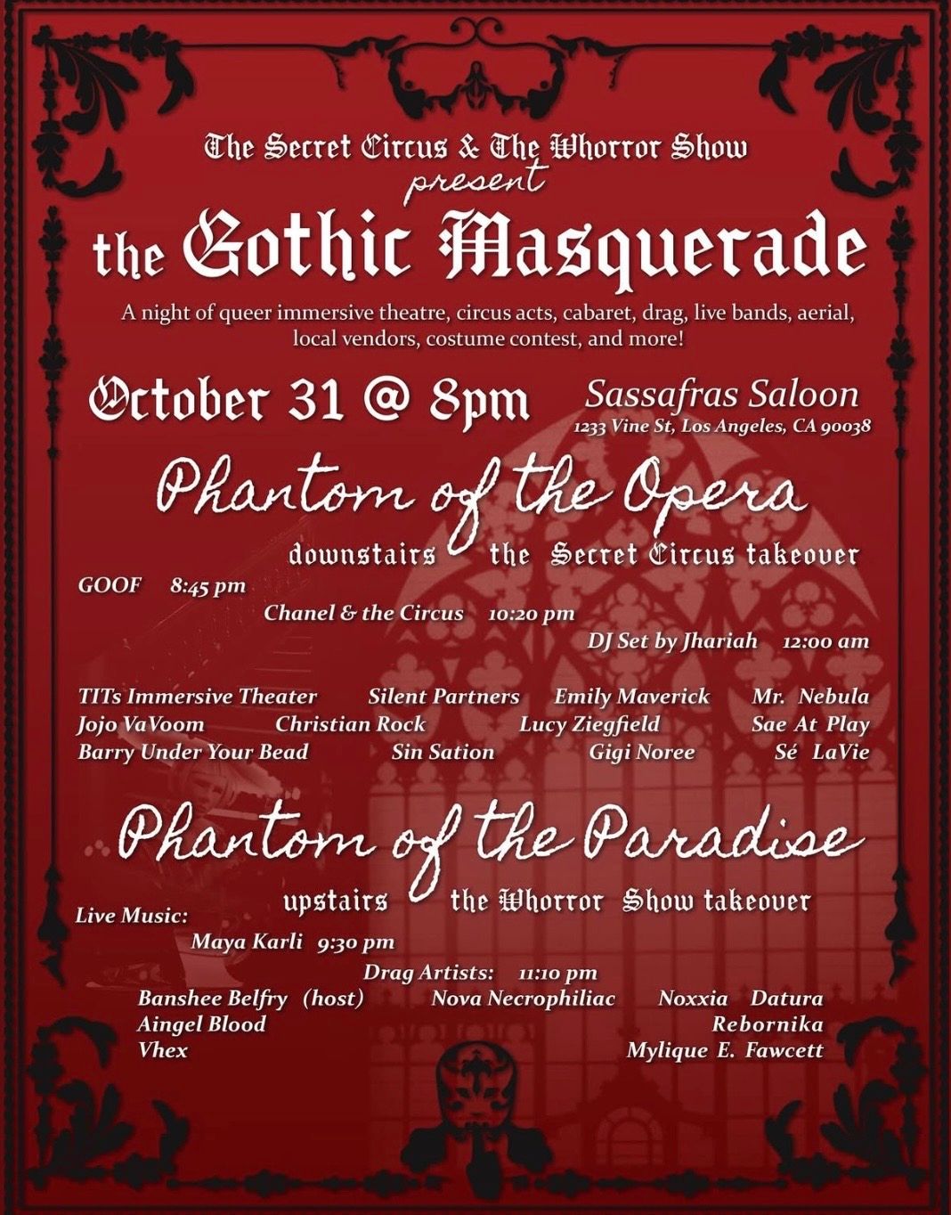 The Gothic Masquerade