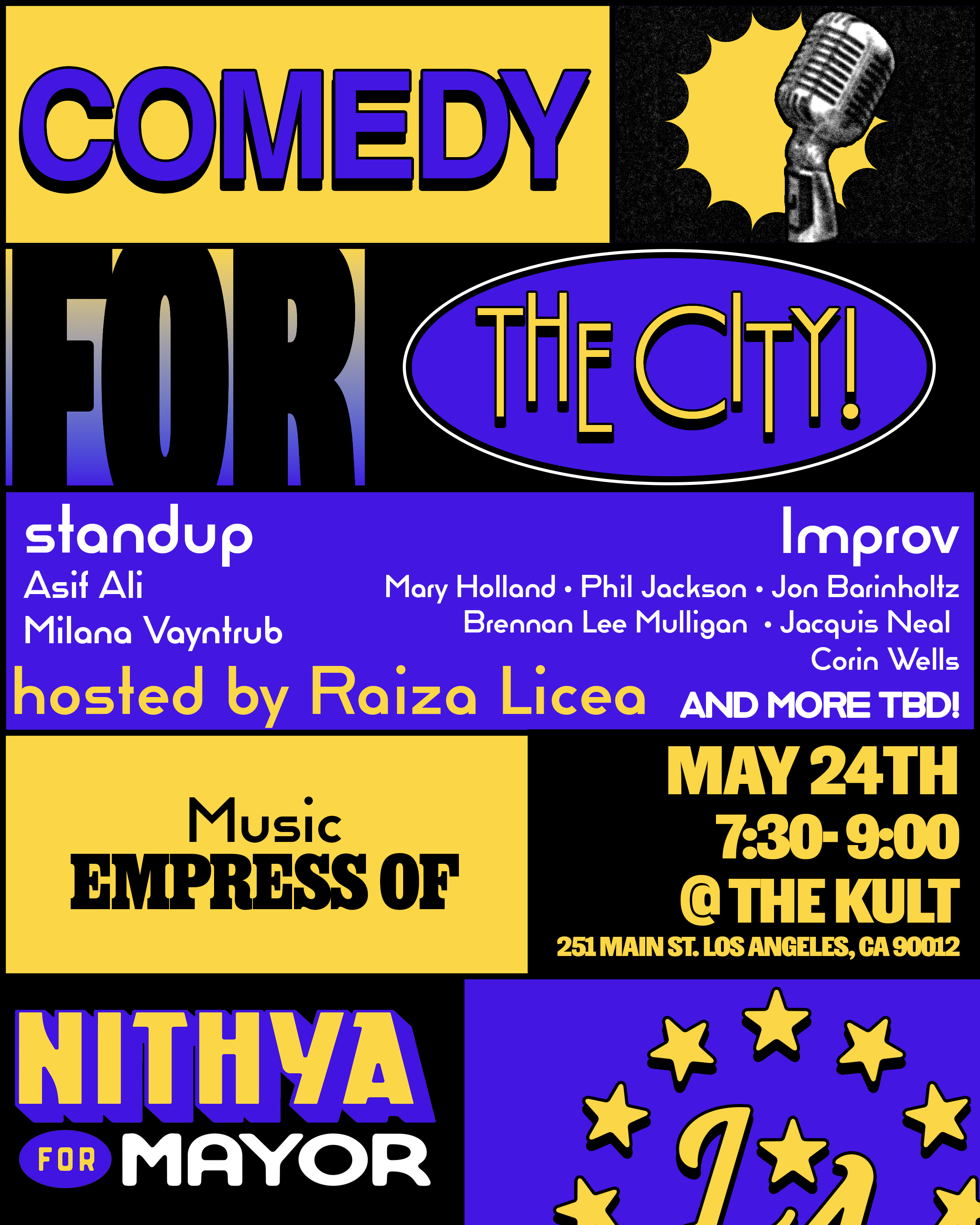 Comedy for the City!