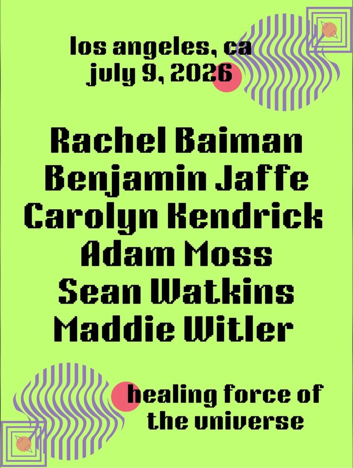 LA Folk and Bluegrass Association Present: Rachel Baiman and Special Guests