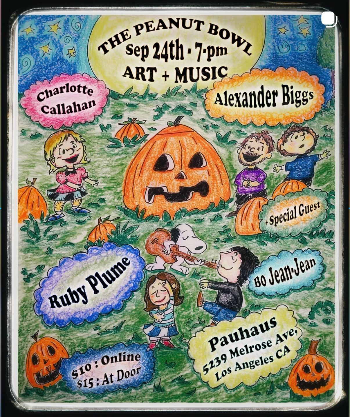 The Peanut Bowl - Art & Music