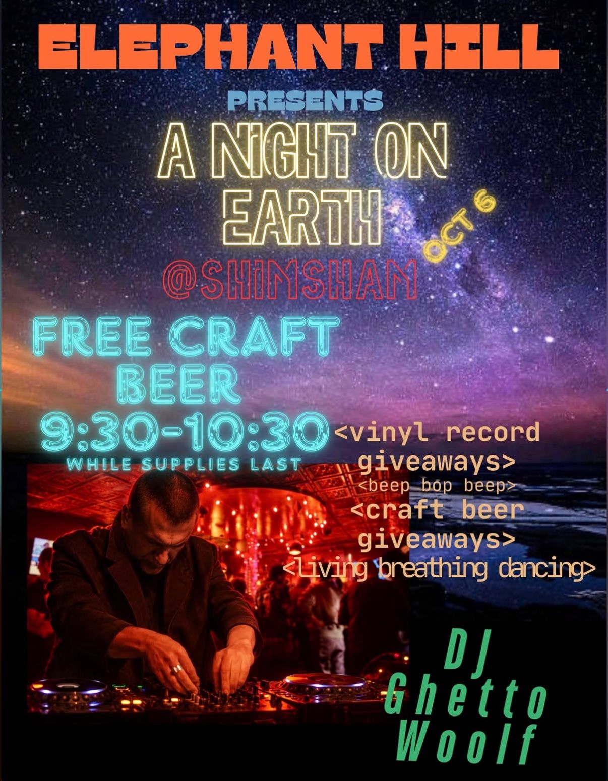 A Night on Earth