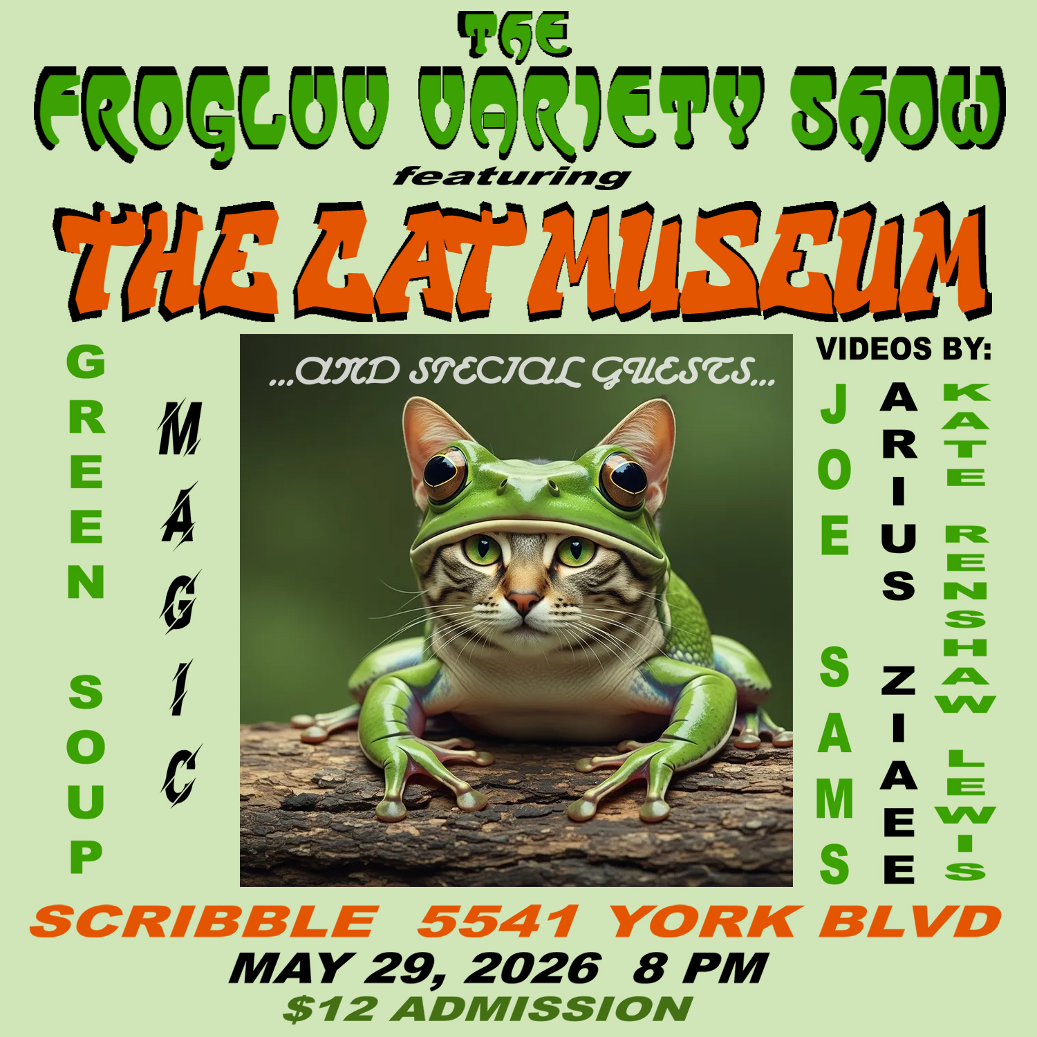 The Frogluv Variety Show