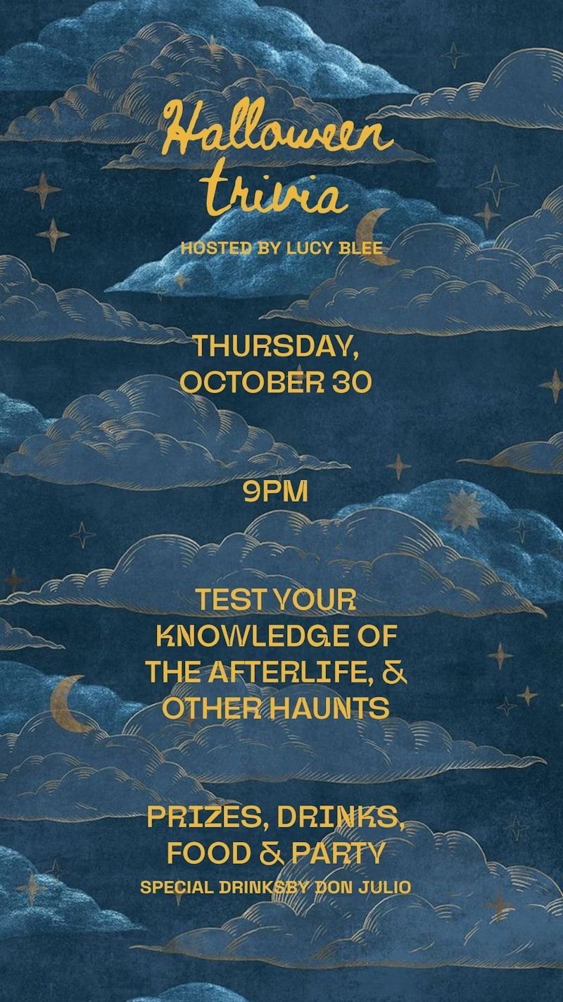 Halloween Trivia & Party