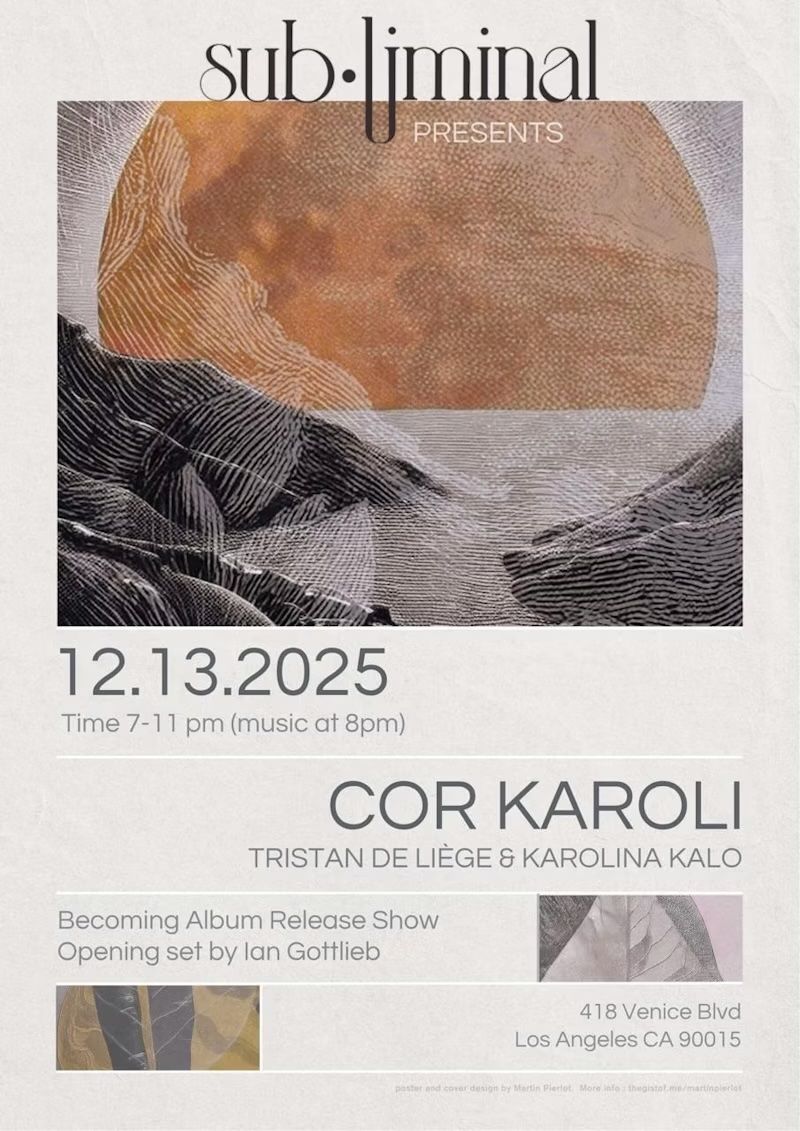 Cor Karoli Album Release Show