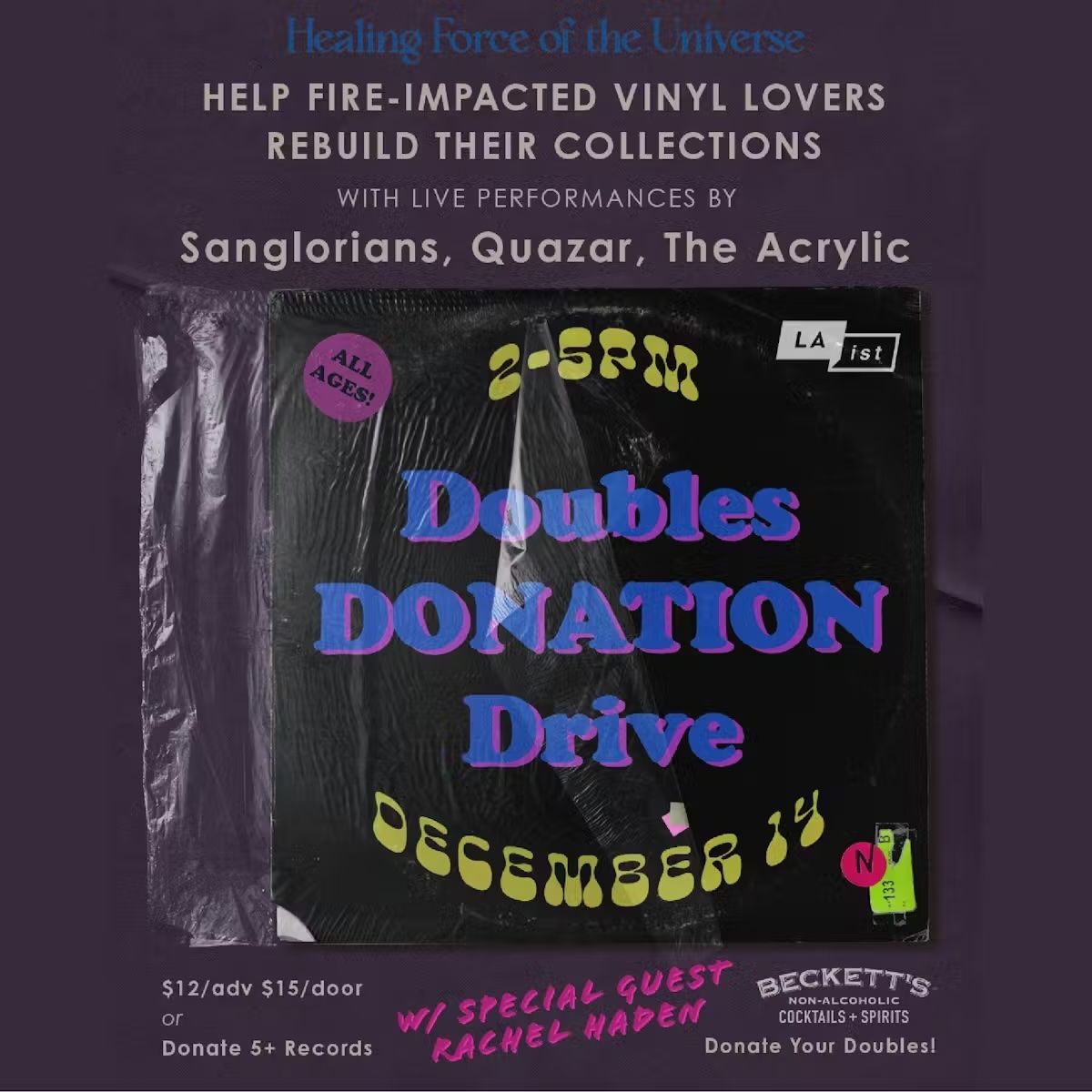 Sanglorians / Quazar / The Acrylic