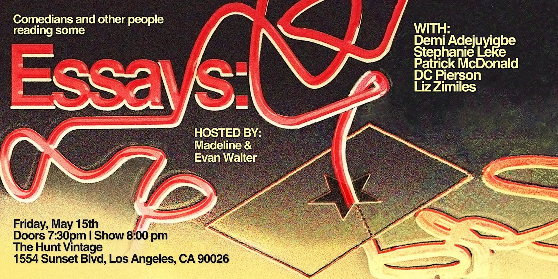 Comedians (And Other People) Read Essays