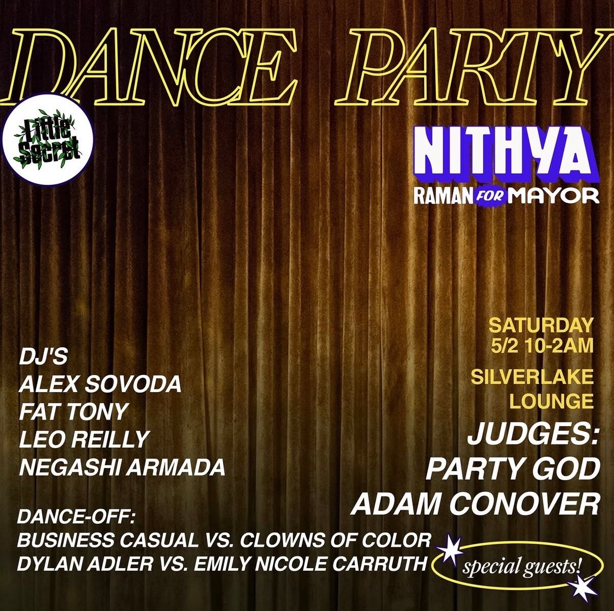 Dance Party for Nithya Raman