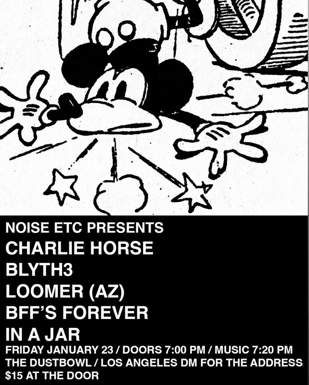 Charlie Horse / Blyth3 / Loomer (AZ) / BFF's Forever / In a Jar