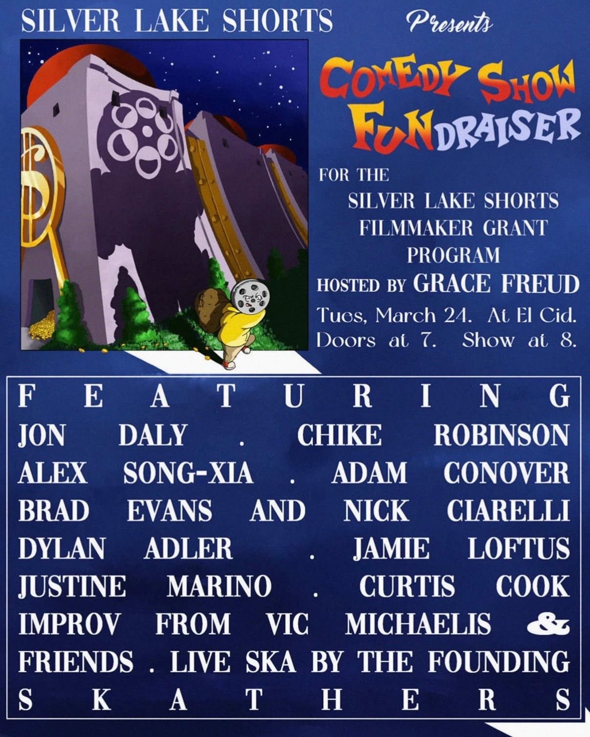 Silver Lake Shorts Comedy Fundraiser