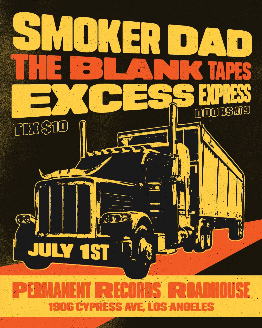 Smoker Dad / The Blank Tapes / Excess Express