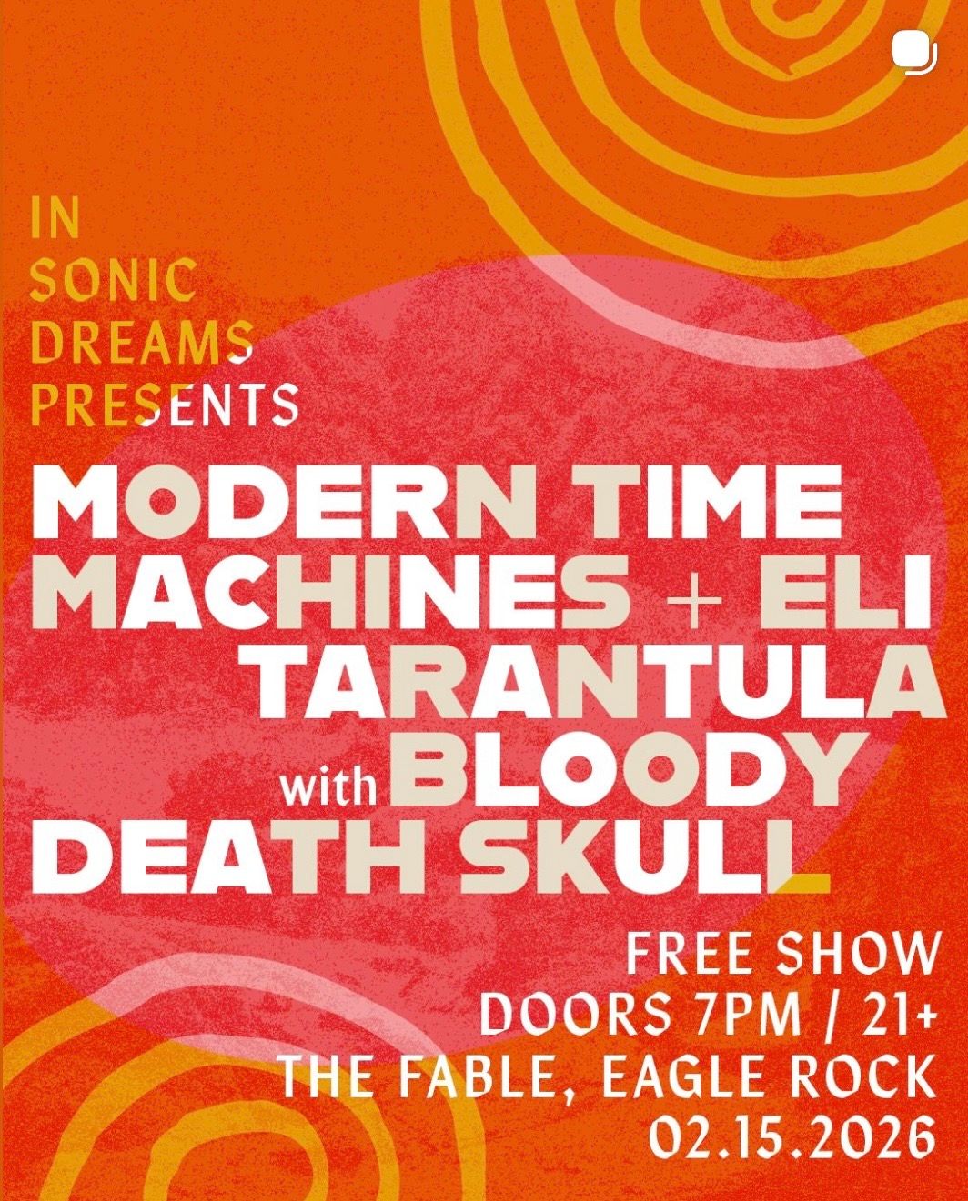 Modern Time Machines / Eli Tarantula / Bloody Death Skull